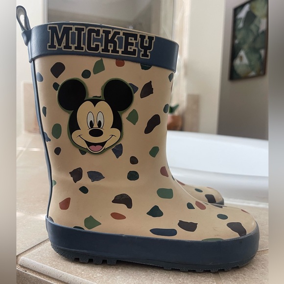 Disney Mickey Toddler rain boots size 9 - Picture 7 of 10
